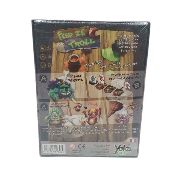 Feed Ze Troll - Yoka by Tsume - Jeu de cartes 2-4 Joueurs - 7 ans+ - N