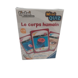Tiptoi Mini Quiz Le Corps Humain - Ravensburger - Jeu Éducatif Cartes