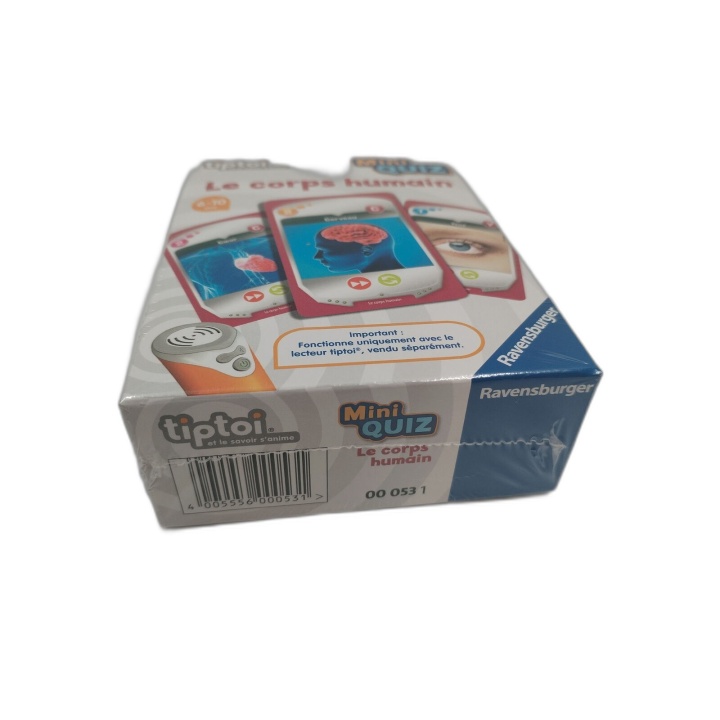 Tiptoi Mini Quiz Le Corps Humain - Ravensburger - Jeu Éducatif Cartes