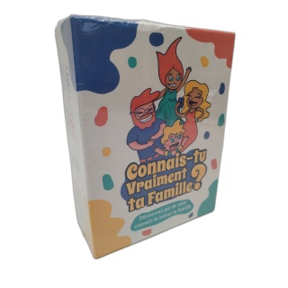 Connais-tu Vraiment ta Famille ? - Jeu de Cartes Famille - Dès 6 ans -