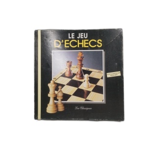 Le Jeu d'Échecs Les Classiques - Plateau & Pièces Bois - Jeu Stratégie
