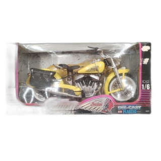 Indian Motorcycle Die-Cast 1/6 - Moto Miniature Métal & Plastique 1997