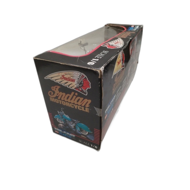 Indian Motorcycle Die-Cast 1/6 - Moto Miniature Métal & Plastique 1997