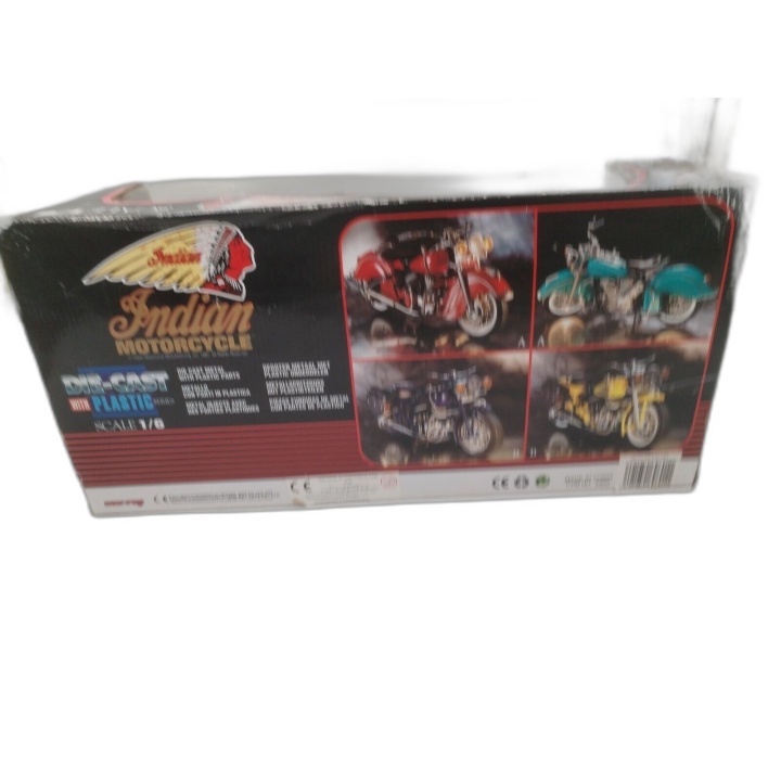 Indian Motorcycle Die-Cast 1/6 - Moto Miniature Métal & Plastique 1997