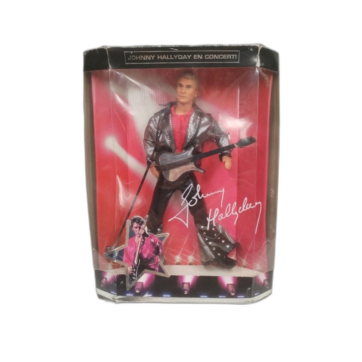 Johnny Hallyday En Concert - Poupée Mattel 1995 - Figurine Collection