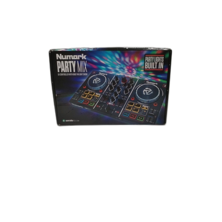Numark Party Mix - Contrôleur DJ 2 Platines Light Show Intégré - Serat