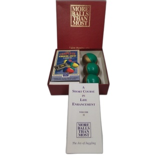 More Balls Than Most - Kit Jonglage Vidéo VHS + 3 Balles + Livret - Oc