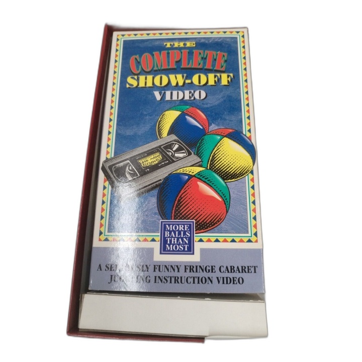 More Balls Than Most - Kit Jonglage Vidéo VHS + 3 Balles + Livret - Oc