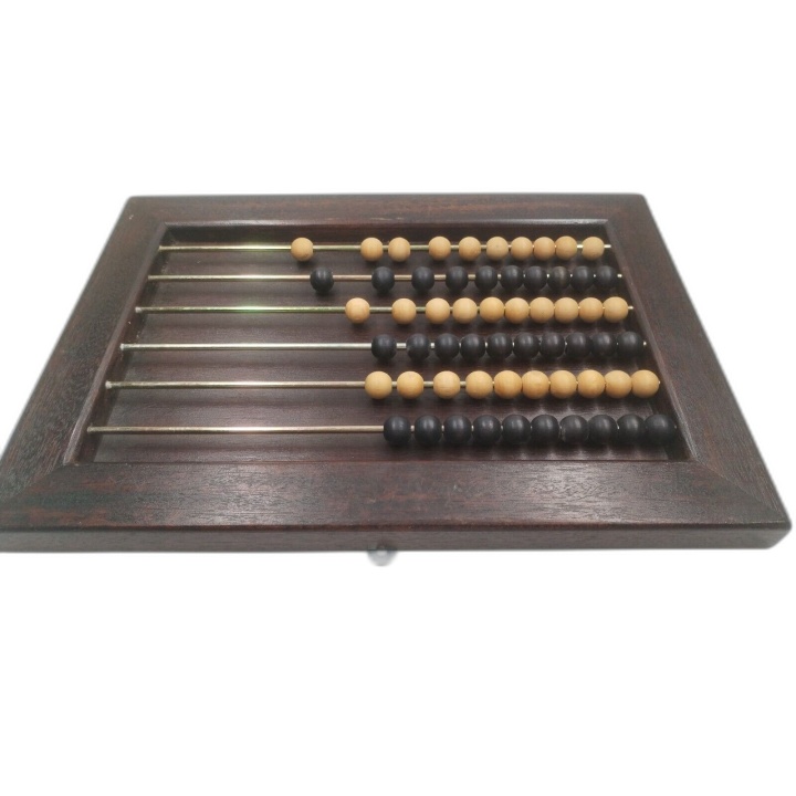 Boulier de Billard Ancien en Bois - Compte-Points Vintage 44x31 cm - O
