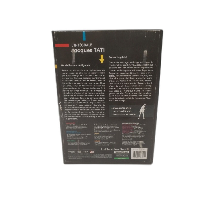 Jacques Tati L'Intégrale - Coffret 7 DVD Studiocanal - Les Films de Mo