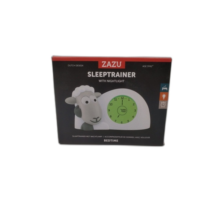 Zazu Sleeptrainer Sam la Mouton - Veilleuse Réveil Enfant avec Nightli
