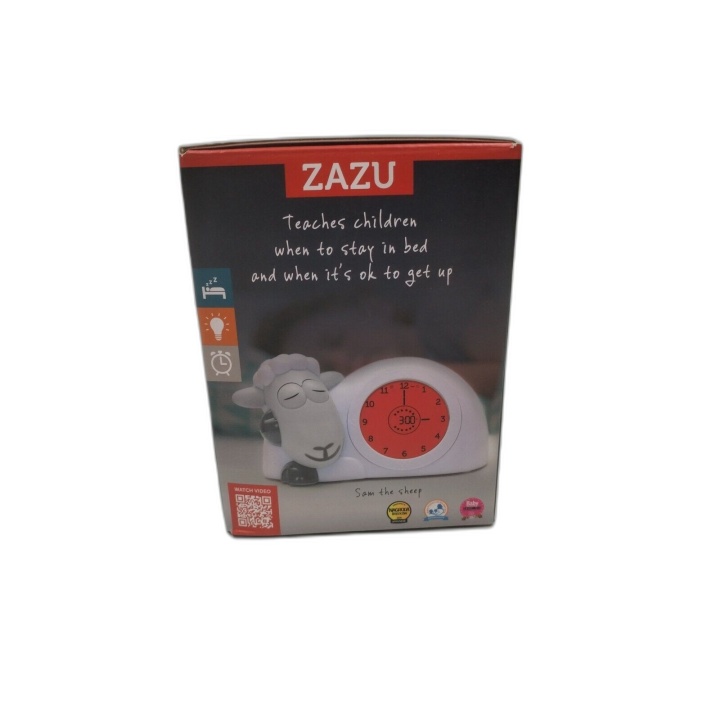 Zazu Sleeptrainer Sam la Mouton - Veilleuse Réveil Enfant avec Nightli