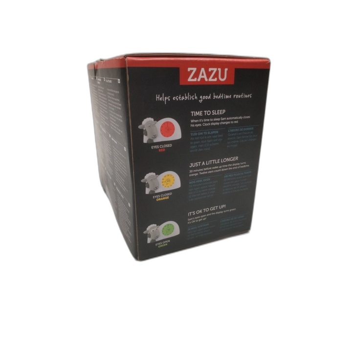 Zazu Sleeptrainer Sam la Mouton - Veilleuse Réveil Enfant avec Nightli