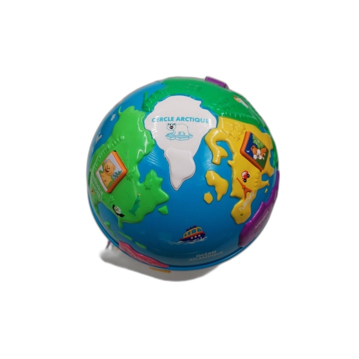 Globe Terrestre Électronique Fisher-Price - Jouet Éducatif Enfant 2 an
