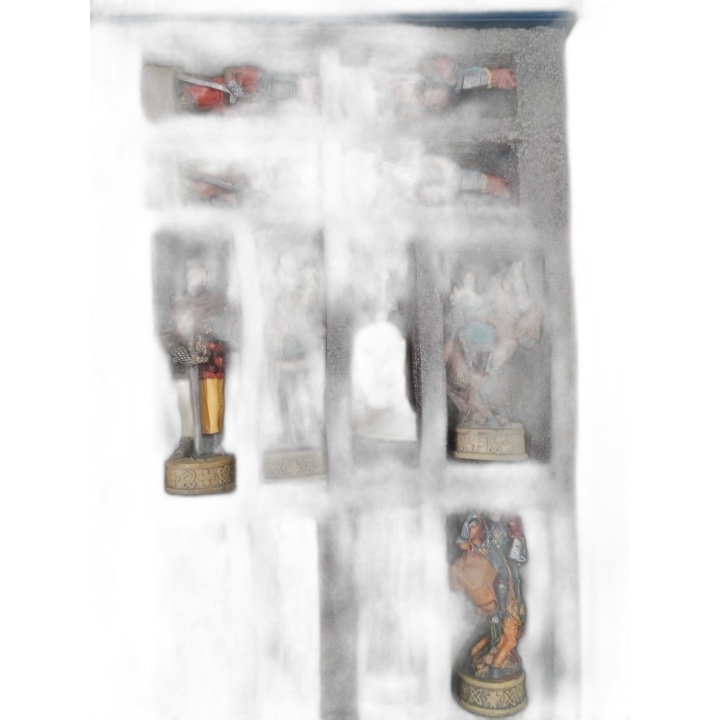 Collector's Edition Chess Set Golden Future - Échecs Médiéval Fait Mai