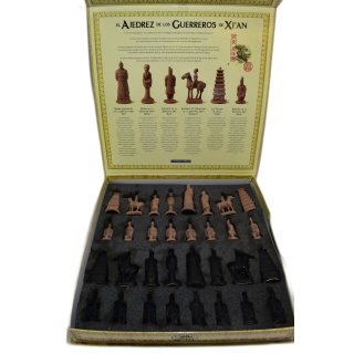 Échecs Guerriers Terre Cuite La Vanguardia - Jeu Stratégie Collector -