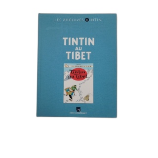 Les Archives Tintin au Tibet - Hergé - Éditions Moulinsart - Livre Col