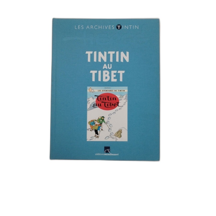 Les Archives Tintin au Tibet - Hergé - Éditions Moulinsart - Livre Col