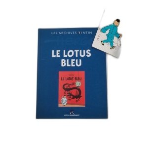 Les Archives Tintin - Le Lotus Bleu - Éditions Moulinsart Hergé - Livr