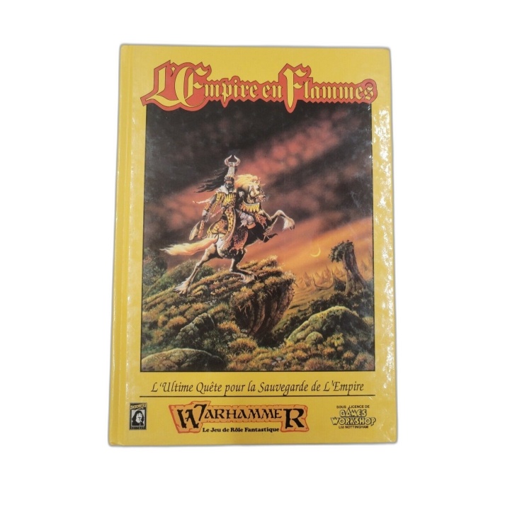 L'Empire en Flammes - Warhammer JDR - Supplément Jeu de Rôle Fantastiq
