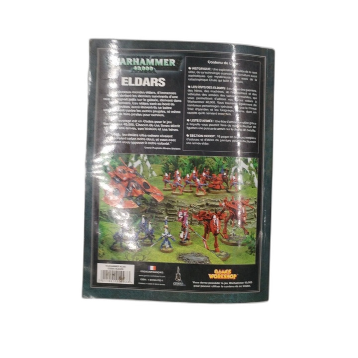 Warhammer 40,000 Codex Eldars - Games Workshop - Livre de Règles - Occ