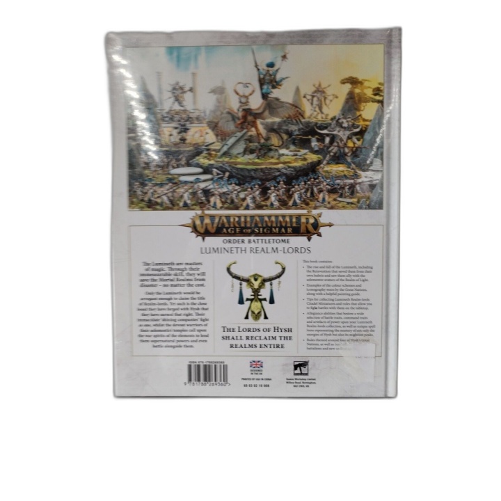 Warhammer Age of Sigmar - Order Battletome Lumineth Realm-Lords - Livr