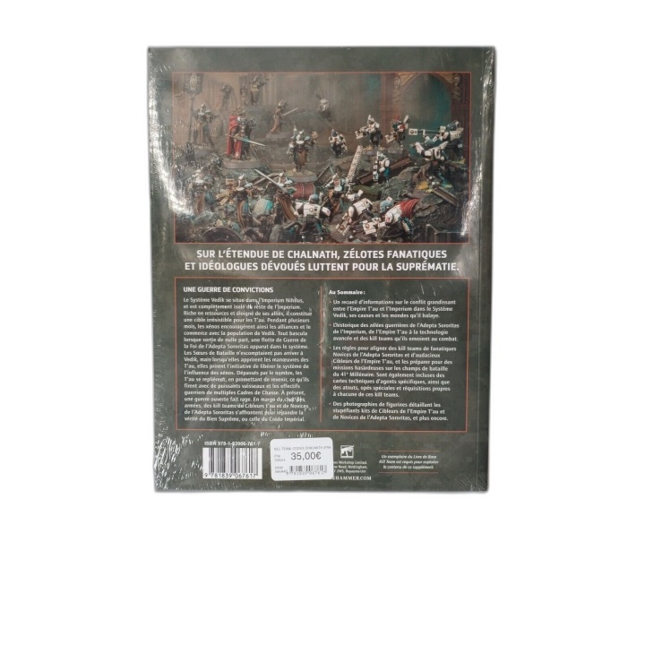 Warhammer 40,000 Kill Team - Chalnath - Livre de règles - Neuf sous bl