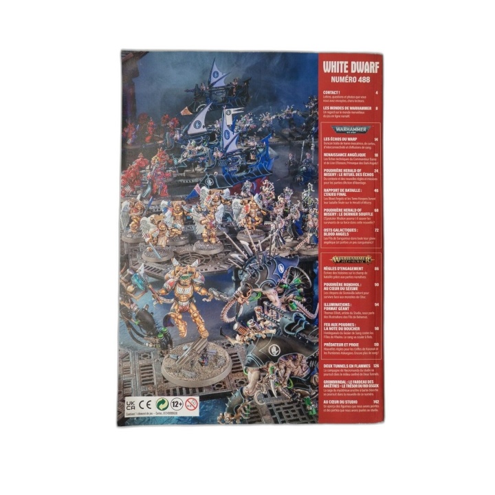 White Dwarf N°488 - Magazine Warhammer 40000 & Age of Sigmar - Mai 202