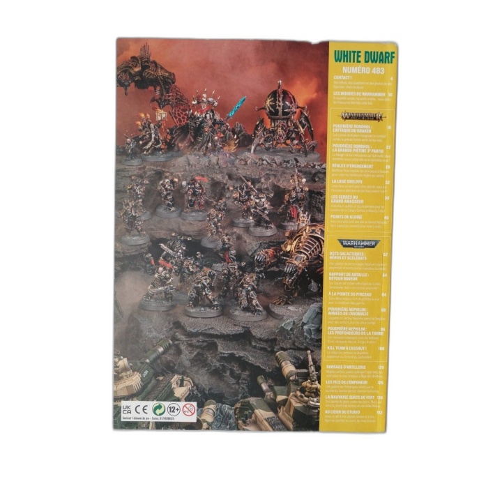 White Dwarf N°483 - Magazine Warhammer 40K & Age of Sigmar - Ligues de