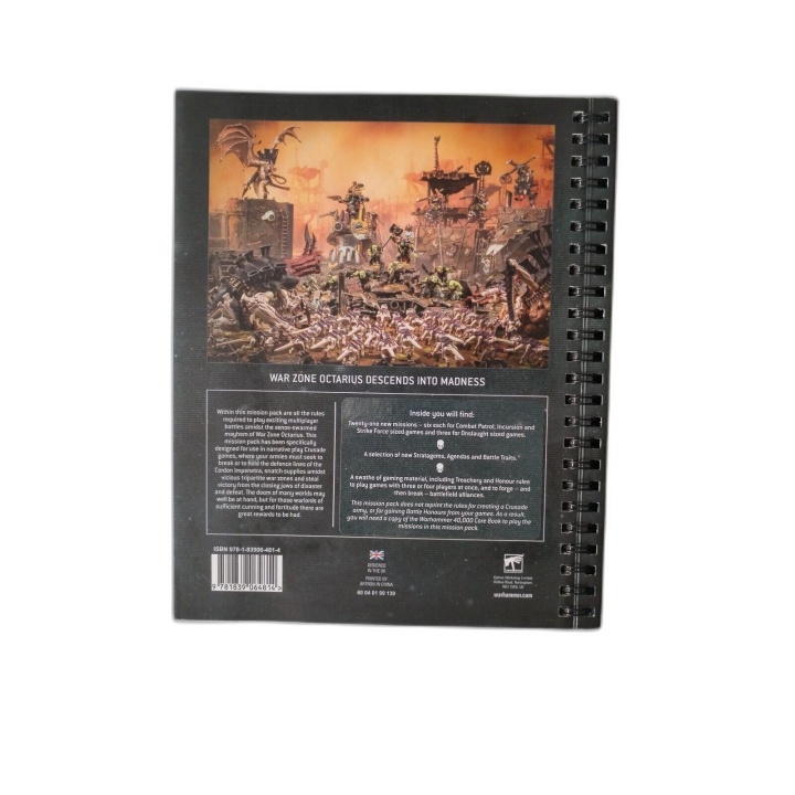 Warhammer 40000 Crusade Mission Pack Catastrophe - Games Workshop - Ex