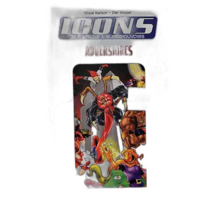 Icons Adversaires - John Doe / Ad Infinitum - Supplément JDR Superpouv