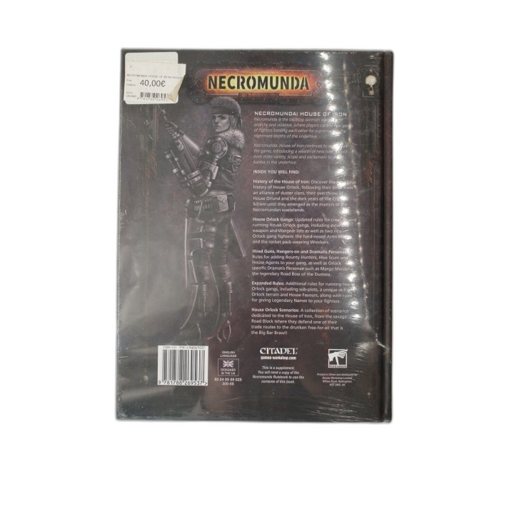 Necromunda House of Iron - Games Workshop - Supplément Figurines Warha