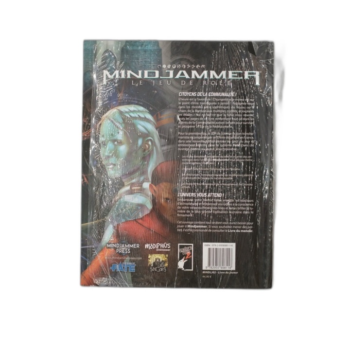 Mindjammer Livre du Joueur - Jeu de Rôle SF Transhumaniste - Sarah New