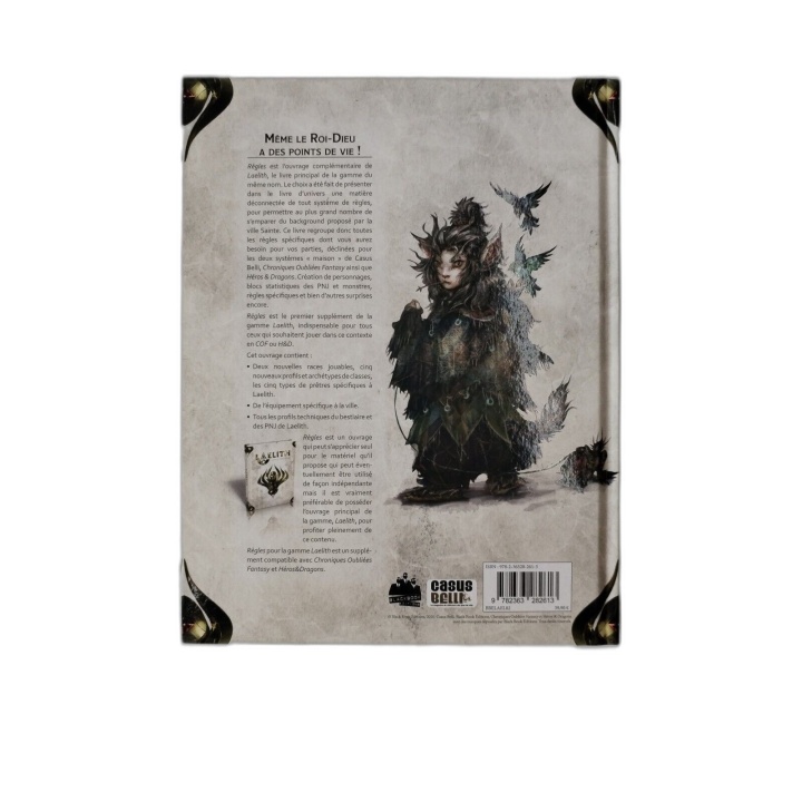 Laelith La Ville Mystique - Livre de Règles JDR - Black Book Éditions