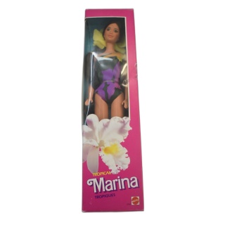 Barbie Tropical Marina Tropiques - Mattel 1985 - Poupée Vintage Neuve