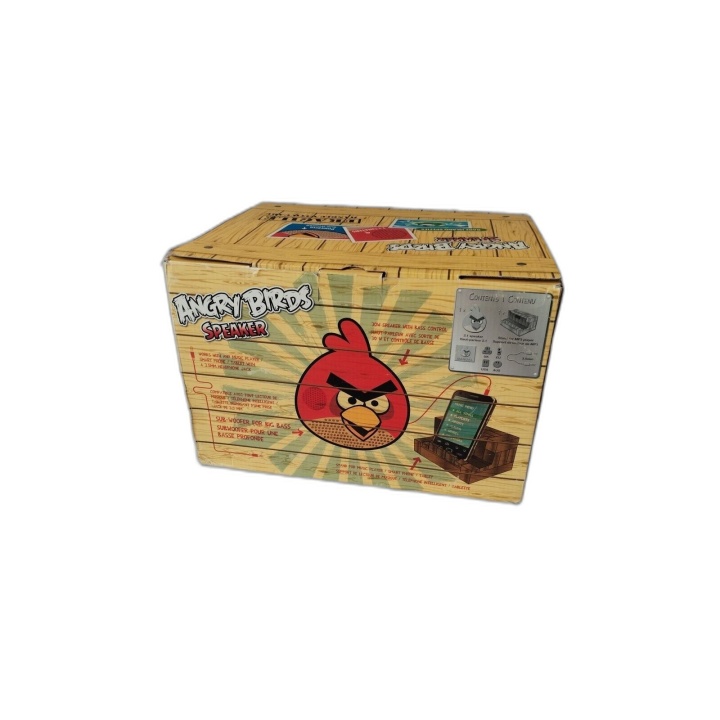 Angry Birds Speaker 2.1 Stéréo 30W iGear4 - Enceinte Red Bird iPhone A