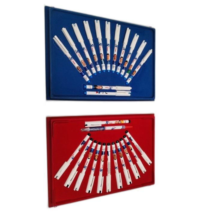 Lot 26 Stylos Pentel Équipe de France Football FFF - Collection Joueur