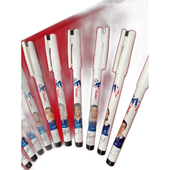 Lot 26 Stylos Pentel Équipe de France Football FFF - Collection Joueur