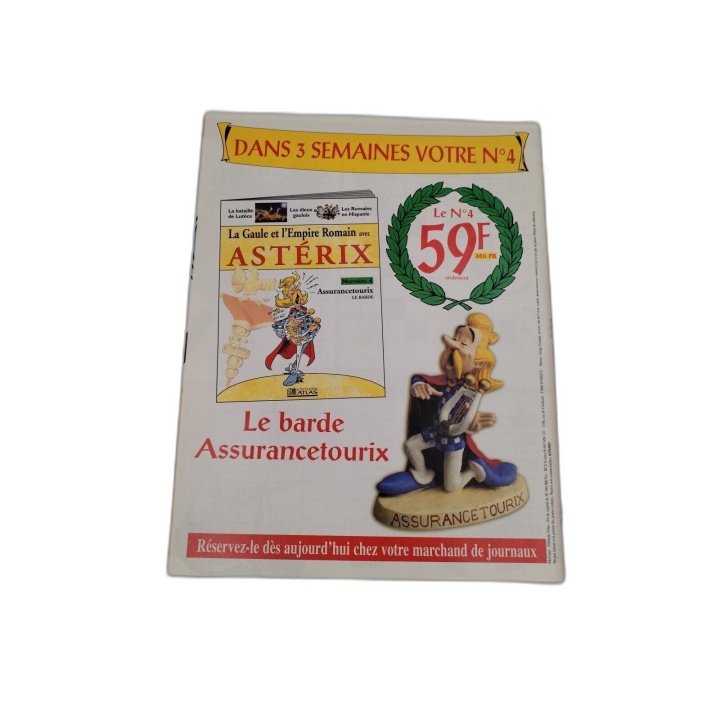 La Gaule et l'Empire Romain avec Astérix N°3 Obélix l'Ami Fidèle et Id