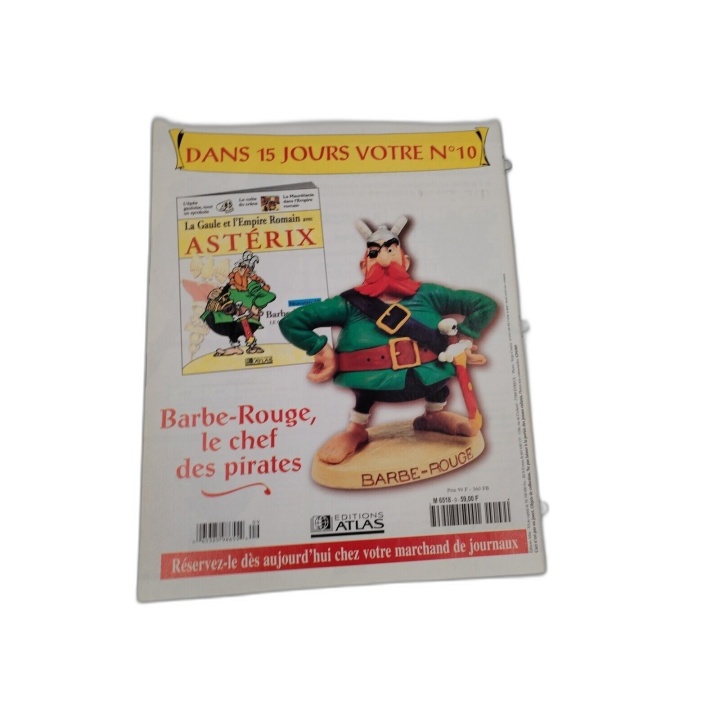 Astérix - Éditions Atlas N°9 - Cétautomatix le Forgeron - La Gaule et