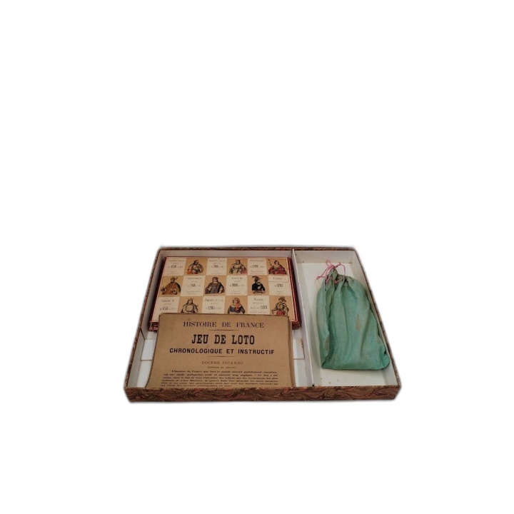 Loto Histoire de France Chronologique Watilliaux - Jeu Ancien Collecti