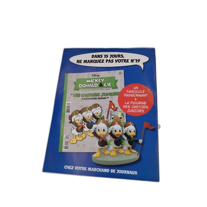 Miss Tick Figurine + Fascicule N°18 - Disney Mickey Donald & Cie Hache