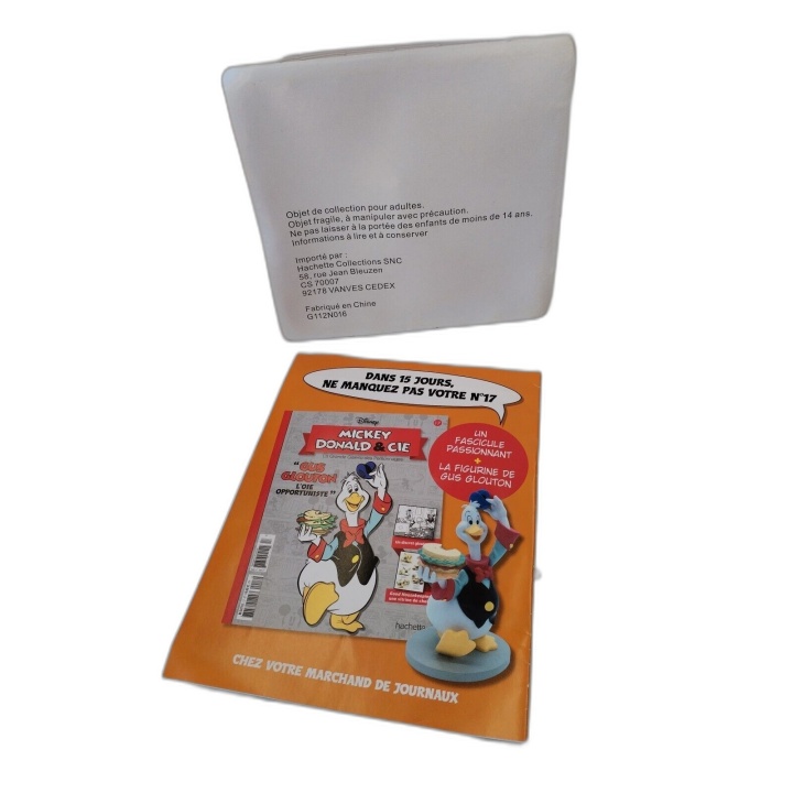 Figurine Rapetou N°2 Hachette - Mickey Donald & Cie N°16 - Neuve avec