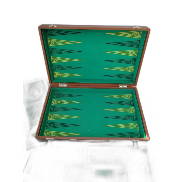Coffret Jeux Ancien Au Nain Bleu Paris - Backgammon Échecs Roulette Do