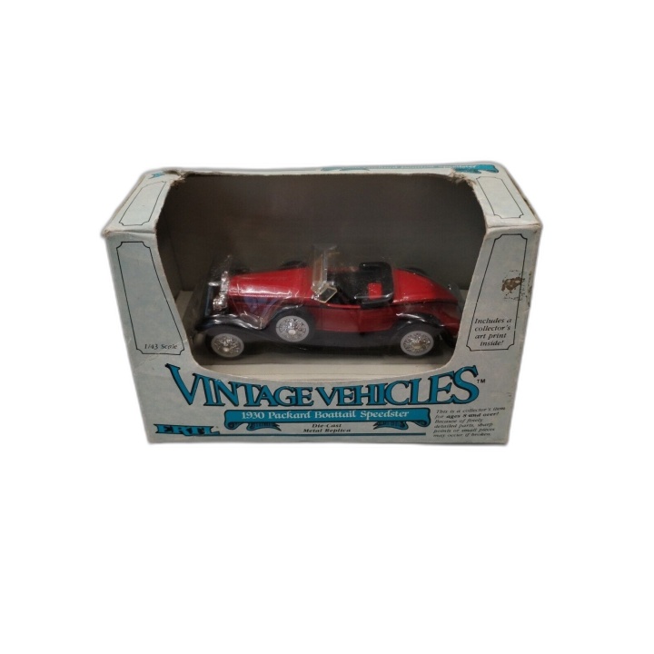 Ertl Vintage Vehicles 1930 Packard Boattail Speedster Die-Cast 1/43 -
