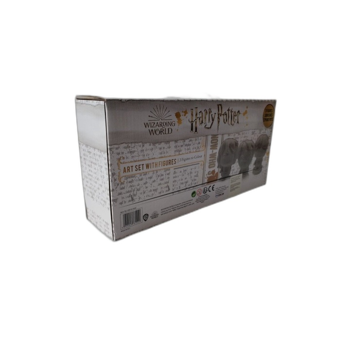 Harry Potter Wizarding World - Kit Figurines en Plâtre à Peindre - 3 F