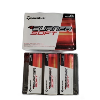 Balles de Golf TaylorMade Burner Soft - Boîte de 12 Balles Neuves 2 Pi