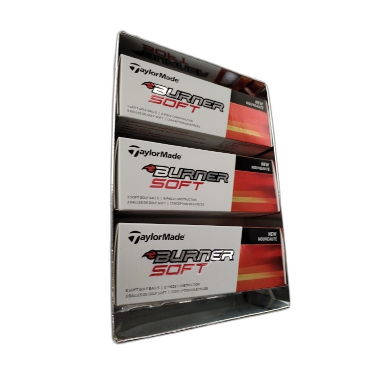 Balles de Golf TaylorMade Burner Soft - Boîte de 12 Balles Neuves 2 Pi