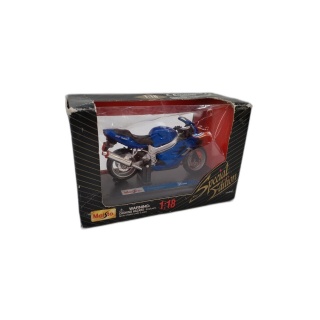 Maisto Special Edition Yamaha YZF600 TT600 - Moto Miniature 1/18 - Ble