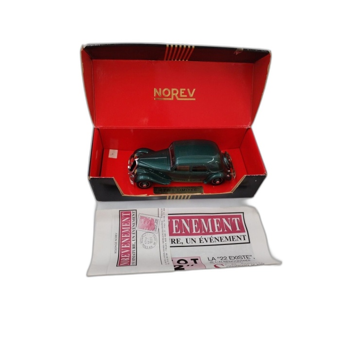 Norev Citroën Traction 22 Série Limitée - Miniature 1/43 Vintage en Bo